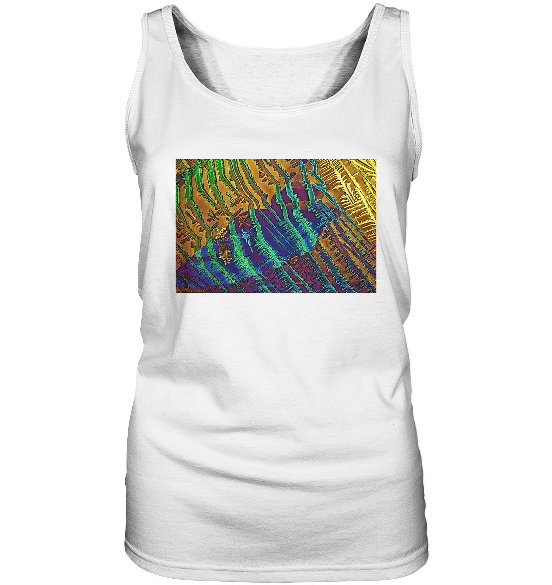 Caesium chloride with copper sulfate - Ladies Tank Top