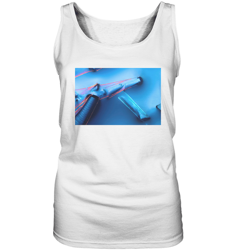 Microcrystal Design Tank Top - Alum with Oil