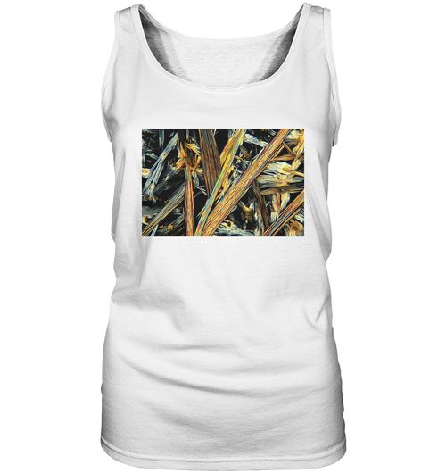 Microcrystal Design Tank Top - Caffeine