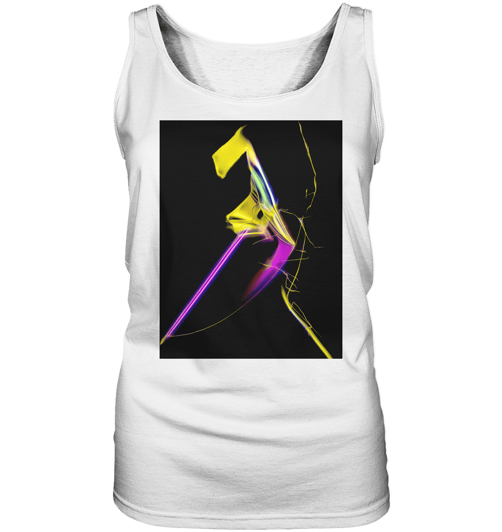 Mikrokristall Design Tank Top mit Mikrokristall der Zimtsäure, Unikat im WiooStore