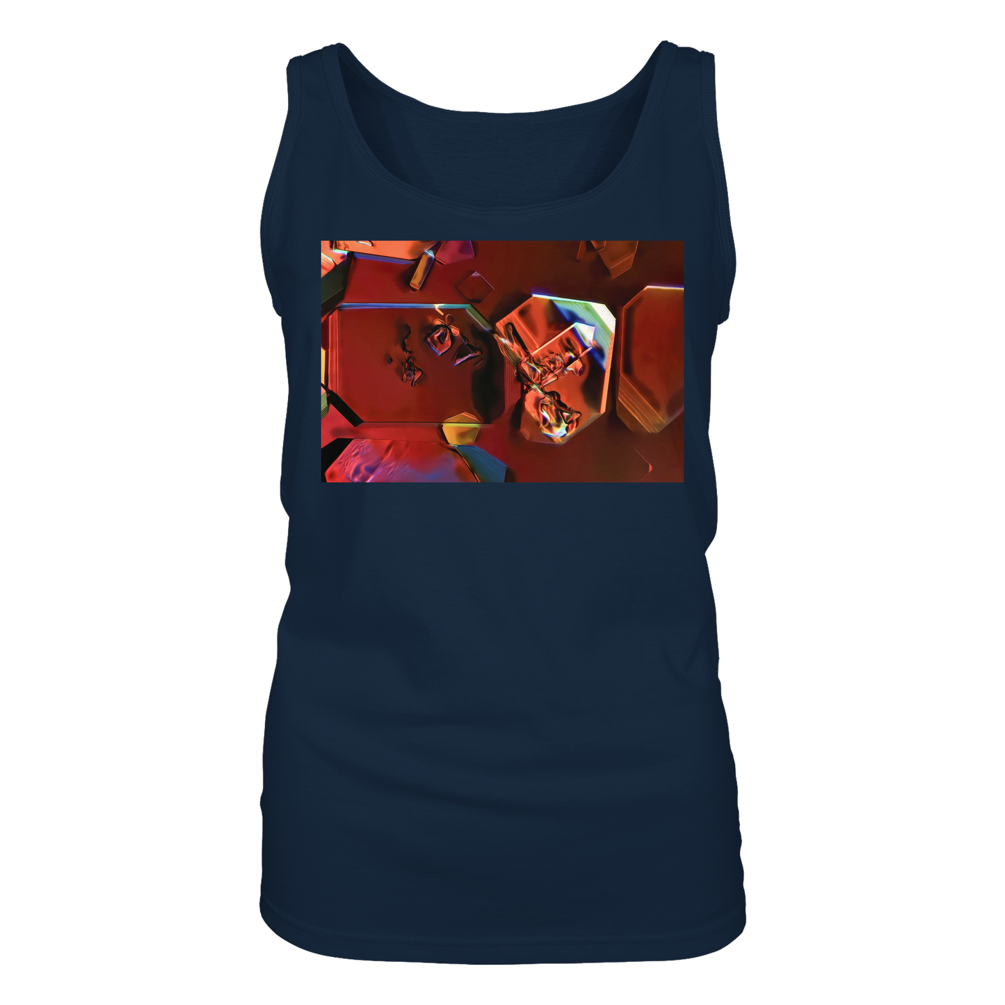 Mikrokristall-Design Tank Top - Monoammoniumphosphat