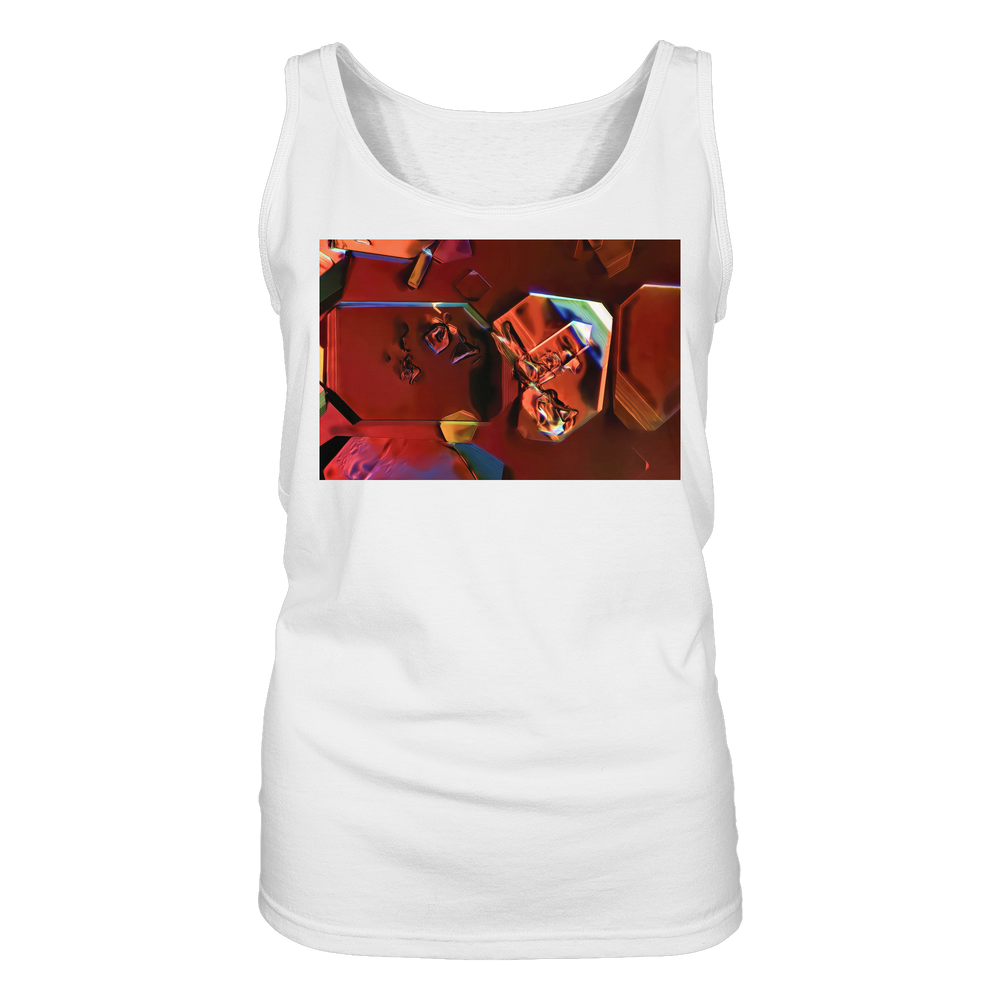 Monoammoniumphosphat als Mikrokristall Damen Tank Top