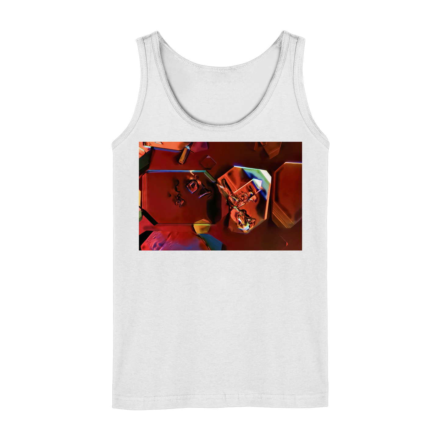 Mikrokristall-Design Tank Top - Monoammoniumphosphat