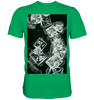 Kochsalz, Mikrokristalle im Dunkelfeld - Premium Shirt wioostore.de