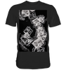 Kochsalz, Mikrokristalle im Dunkelfeld - Premium Shirt wioostore.de