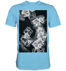 Kochsalz, Mikrokristalle im Dunkelfeld - Premium Shirt wioostore.de
