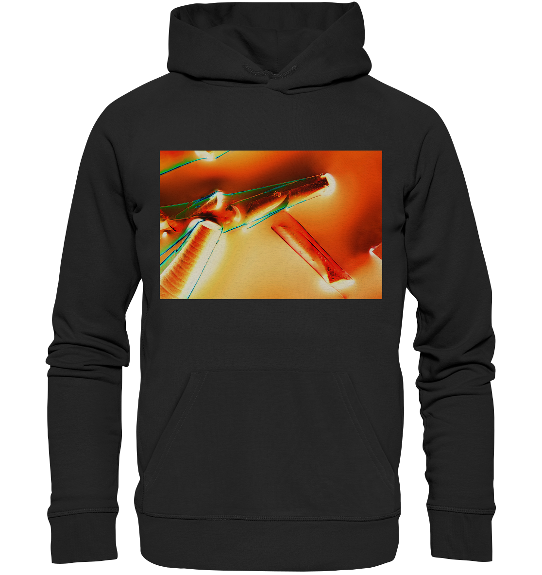 Alaun mit Öl Negativ - Premium Unisex Hoodie