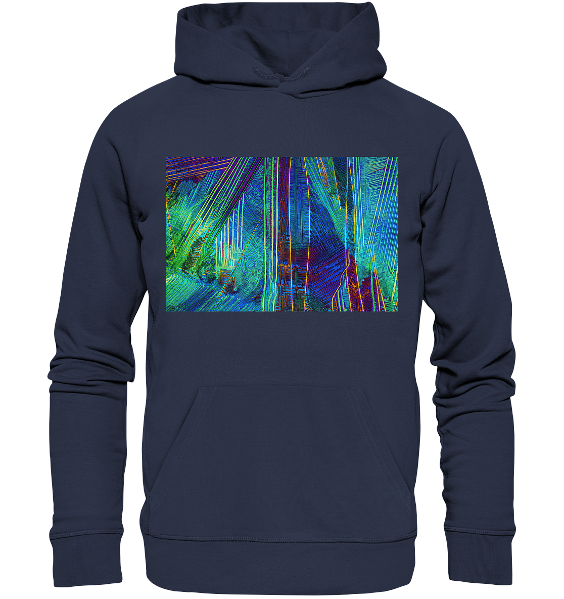 Cesium Chloride with Copper Sulfate - Premium Unisex Hoodie