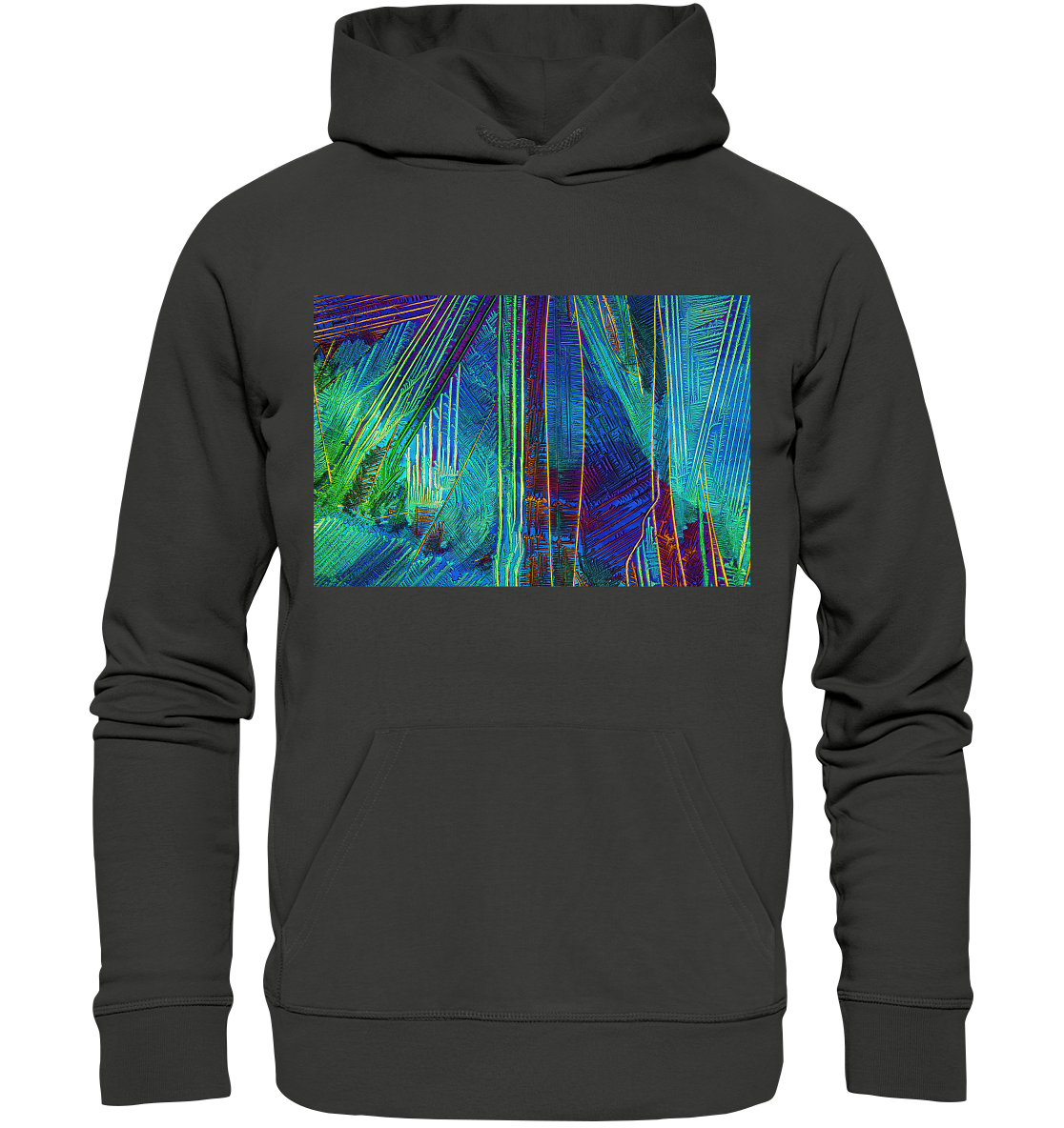 Caesiumchlorid mit Kupfersulfat - Premium Unisex Hoodie