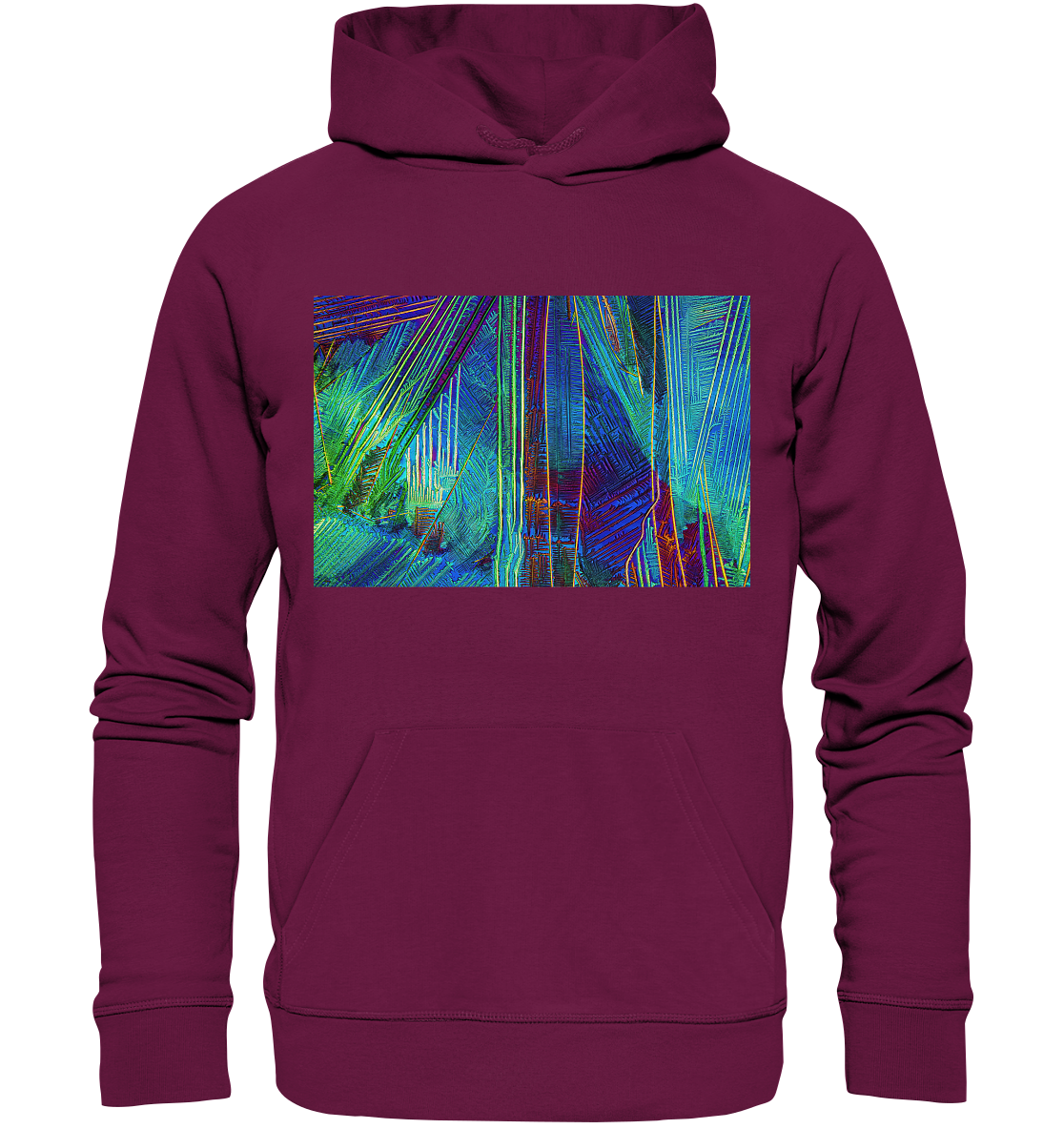 Caesiumchlorid mit Kupfersulfat - Premium Unisex Hoodie