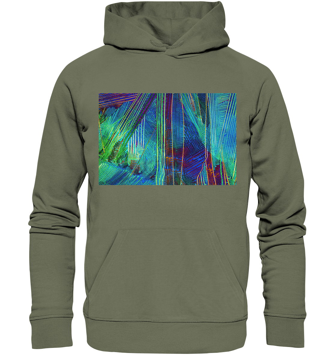 Caesiumchlorid mit Kupfersulfat - Premium Unisex Hoodie