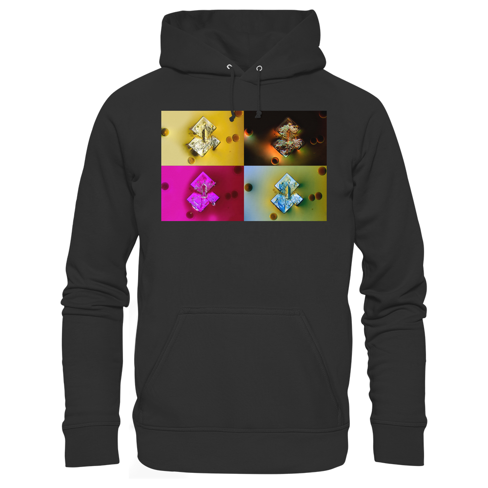Sojasauce als Mikrokristall Unisex Hoodie