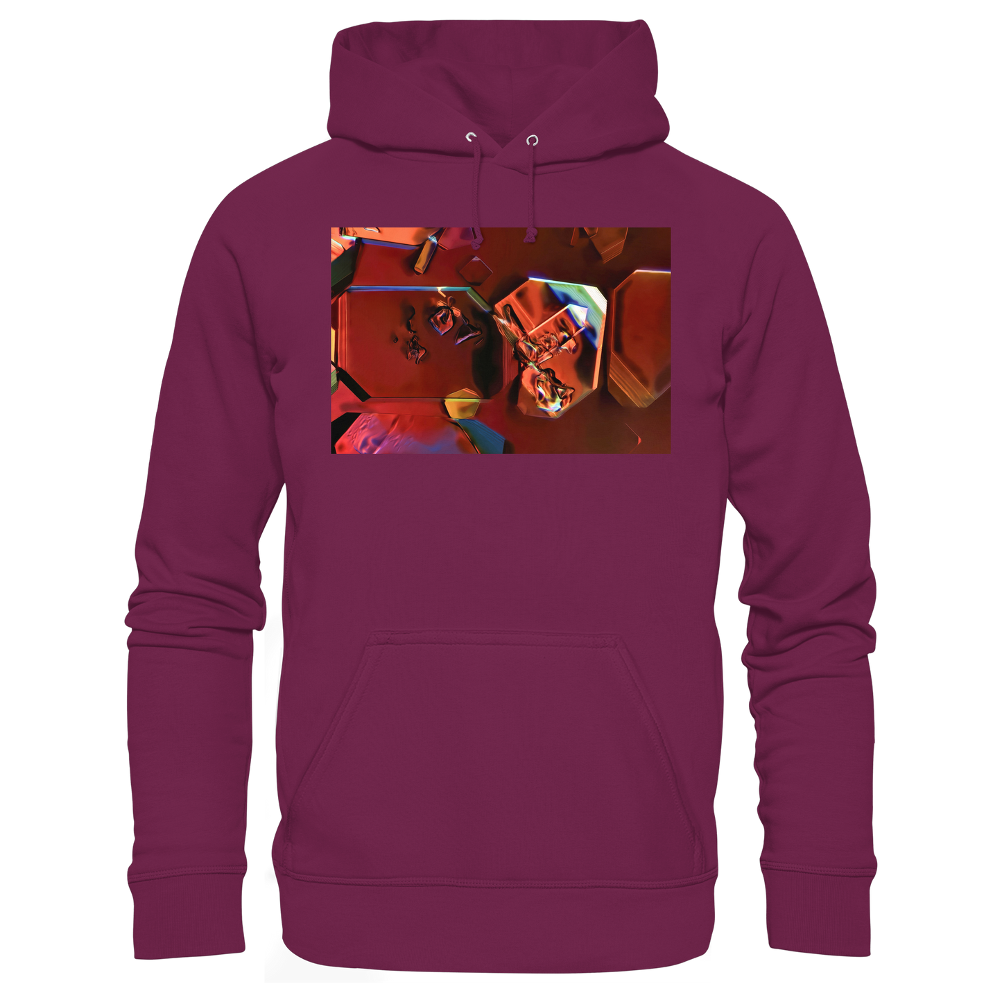 Mikrokristall-Design Premium Hoodie - Monoammoniumphosphat