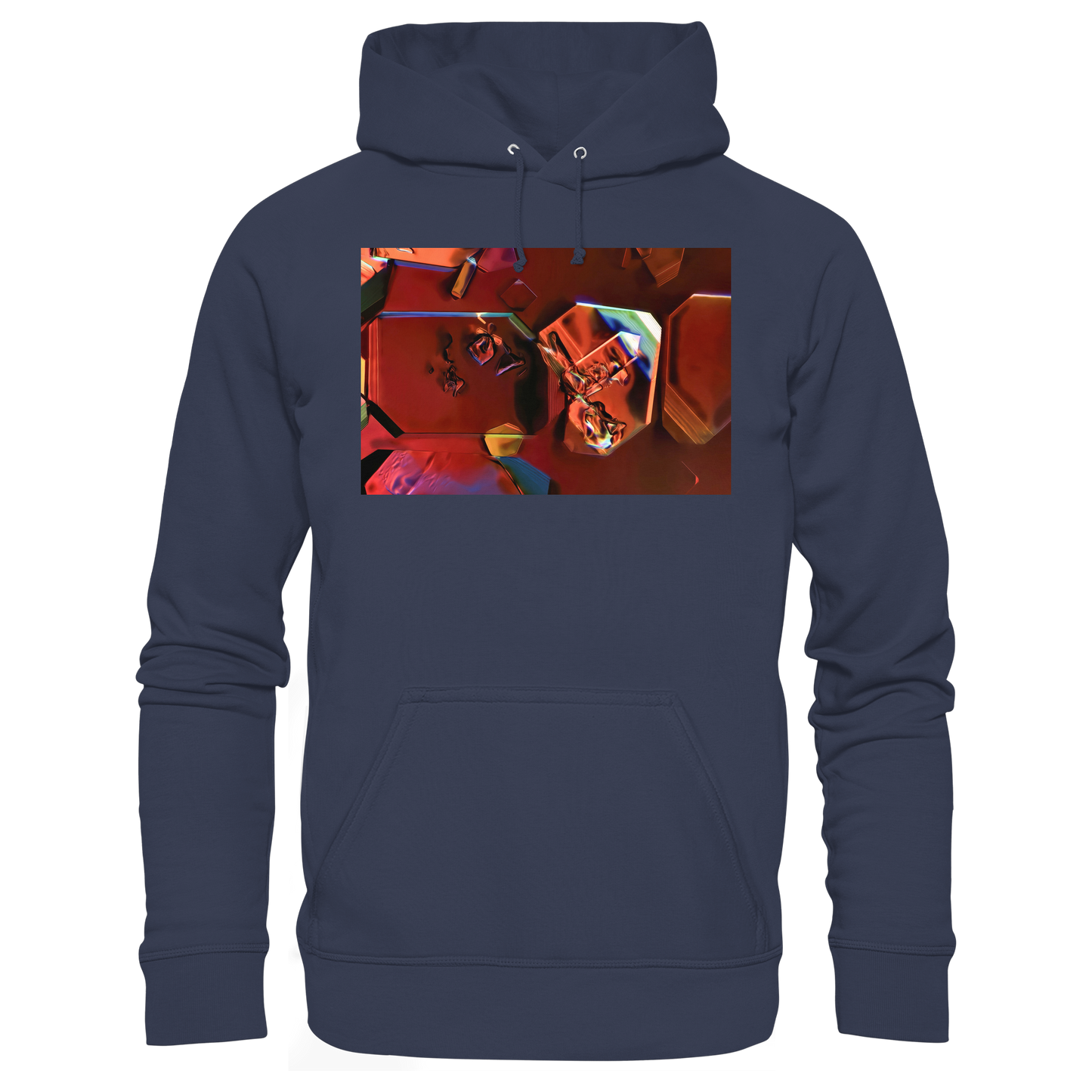 Mikrokristall-Design Premium Hoodie - Monoammoniumphosphat