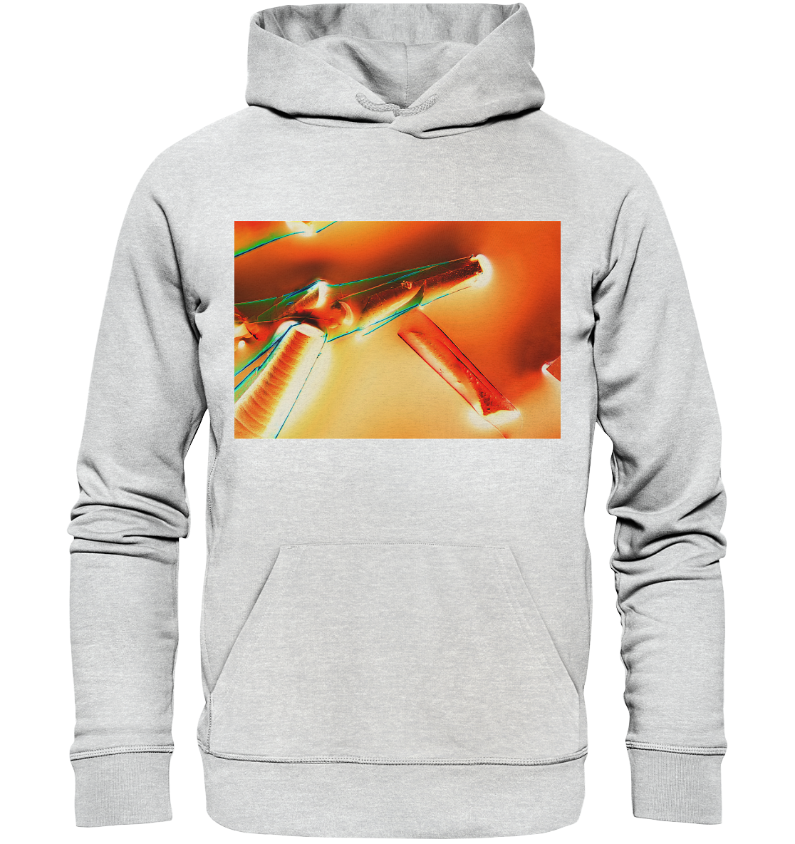 Alaun mit Öl Negativ - Premium Unisex Hoodie