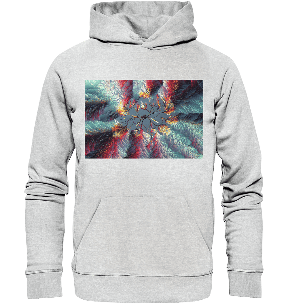 Mikrokristall-Design Premium Hoodie - Zimtsäure - wioostore.de - #unikat#
