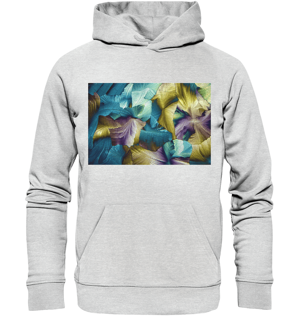Mikrokristall-Design Premium Hoodie - Apfelsäure - wioostore.de - #unikat#