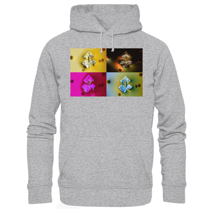 Mikrokristall-Design Hoodie mit Mikrokristall der Sojasauce