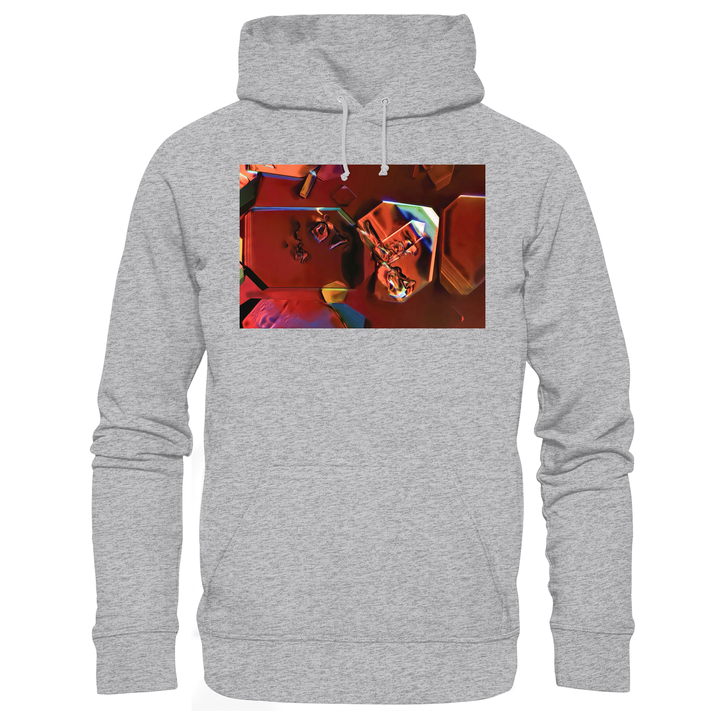 Mikrokristall-Design Premium Hoodie - Monoammoniumphosphat