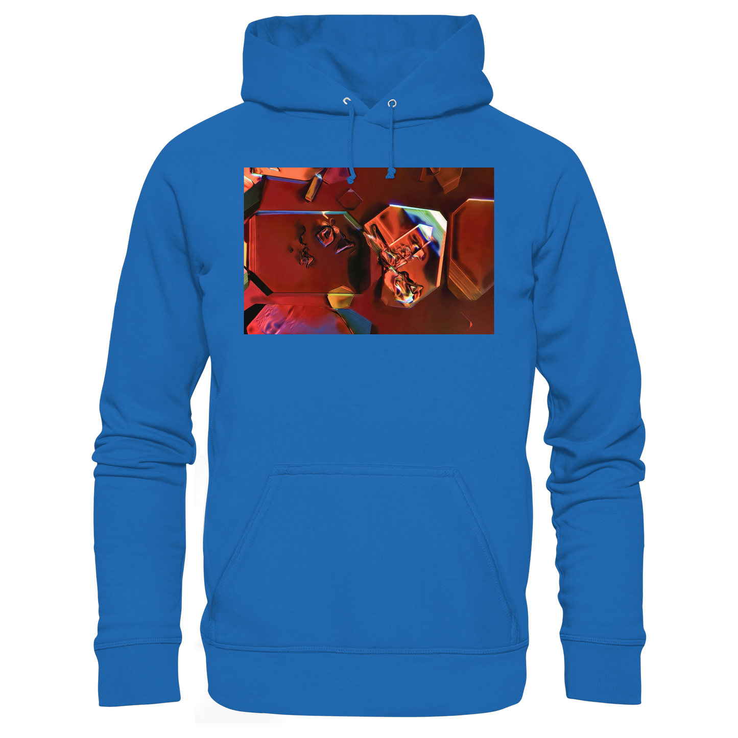 Mikrokristall-Design Premium Hoodie - Monoammoniumphosphat