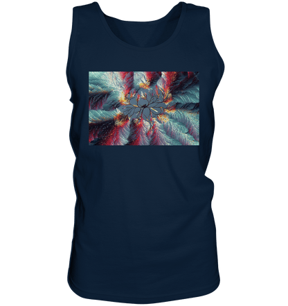 Zimtsäure – Mikrokristall-Tank-Top für Herren – Motiv 1 – Produktansicht 4