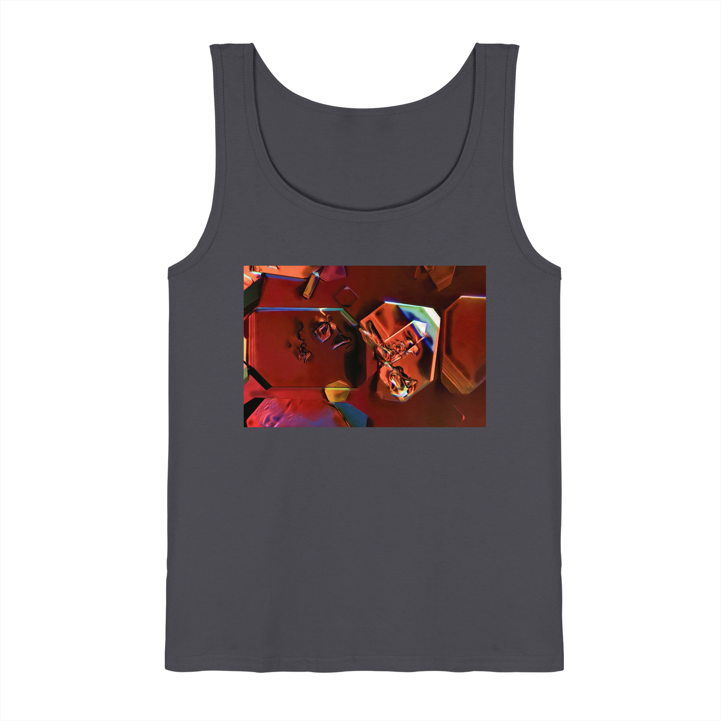 Mikrokristall-Design Tank Top - Monoammoniumphosphat