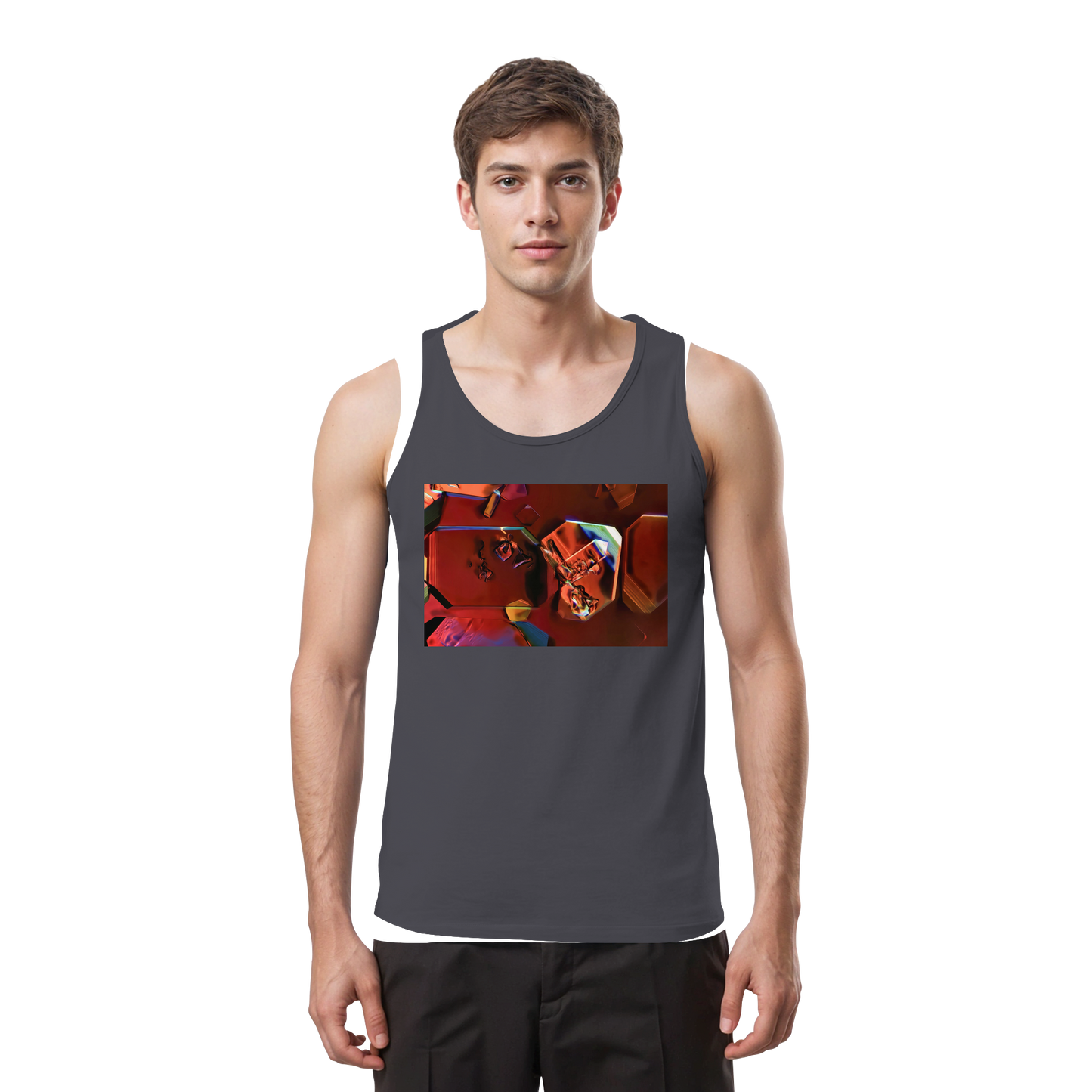 Mikrokristall-Design Tank Top - Monoammoniumphosphat