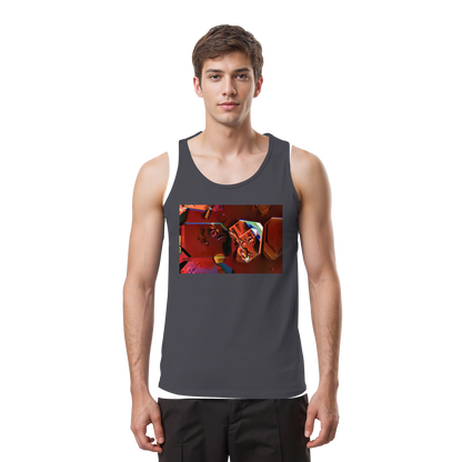 Mikrokristall-Design Tank Top - Monoammoniumphosphat