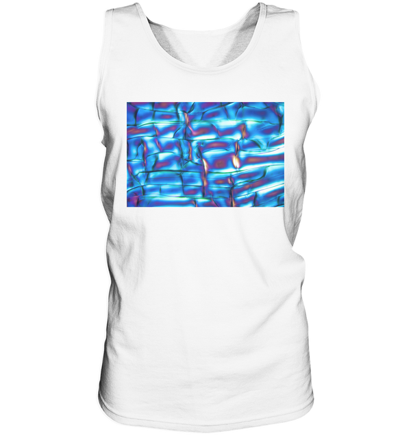 Mikrokristall-Design Tank Top - Optical Brightener
