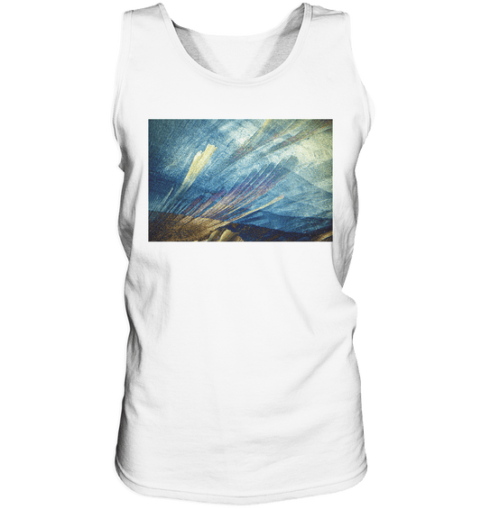 Exklusives Tank Top Herren Mikrokristall-Design – jedes Stück Unikat