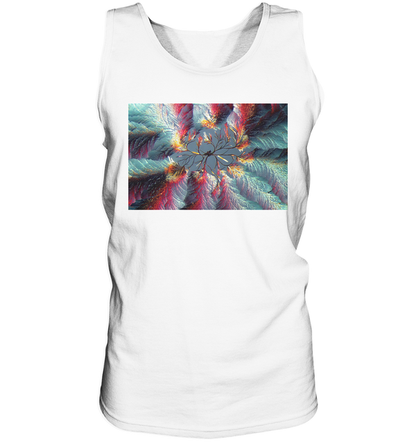 Mikrokristall-Design Tank Top - Zimtsäure