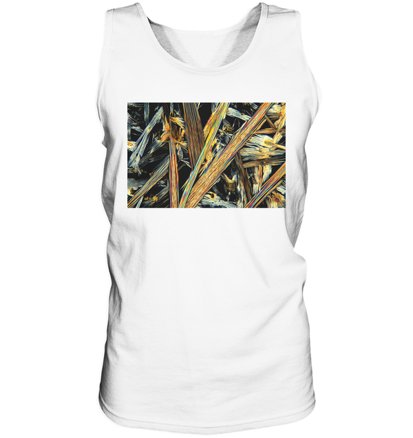 Mikrokristall-Design Tank Top - Koffein