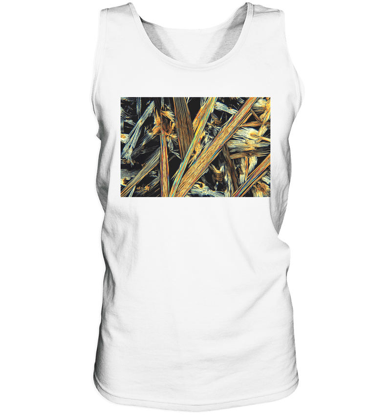 Microcrystal Design Tank Top - Caffeine