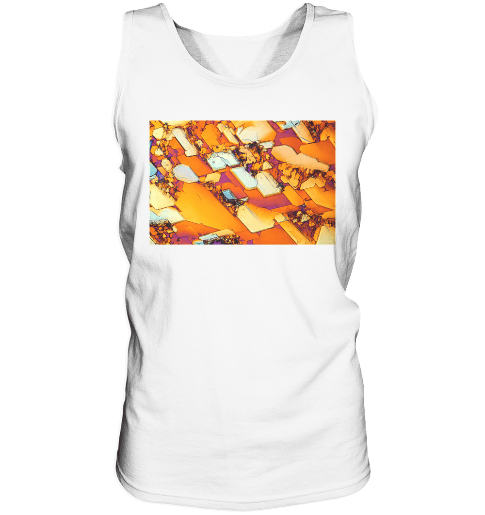 Beta-Alanin und L-Glutamin – Mikrokristall-Tank-Top für Herren – Motiv 5