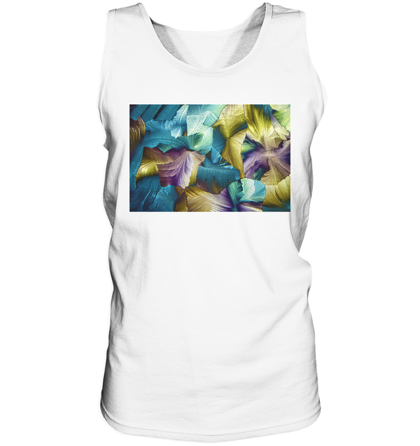 Mikrokristall-Design Tank Top - Apfelsäure