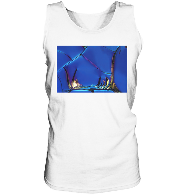 Mikrokristall-Design Tank Top - Optical Brightener