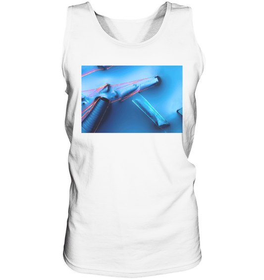 Exklusives Tank Top Herren Mikrokristall-Design – jedes Stück Unikat