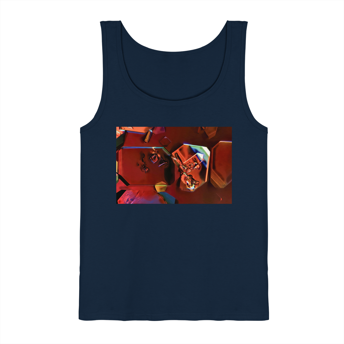 Mikrokristall-Design Tank Top - Monoammoniumphosphat