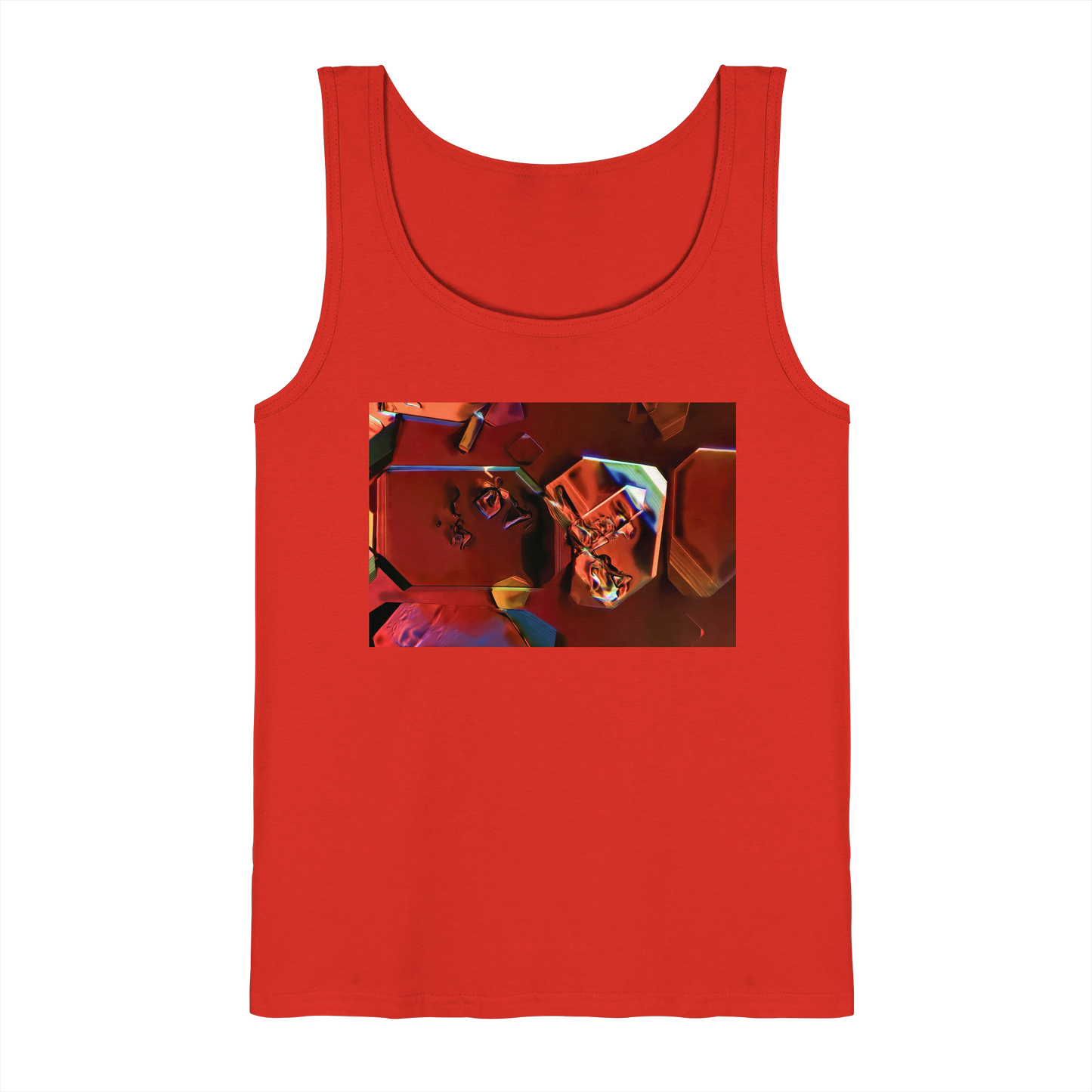 Mikrokristall-Design Tank Top - Monoammoniumphosphat