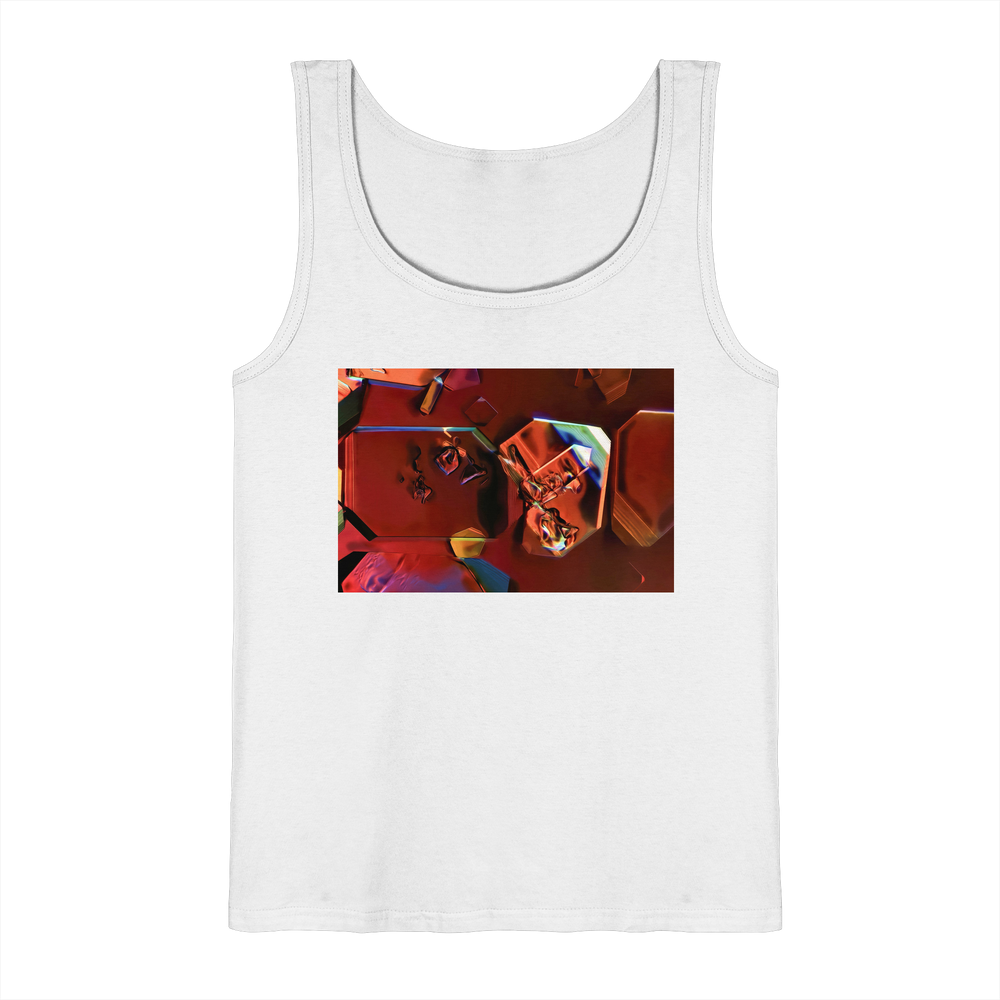 Monoammoniumphosphat als Mikrokristall Herren Tank Top